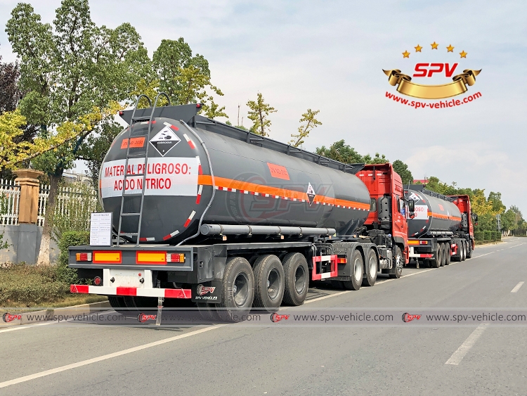 Dilute Nitric Acid  Tank Semitrailer - RB